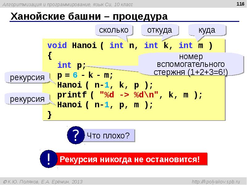 Ханойские башни презентация