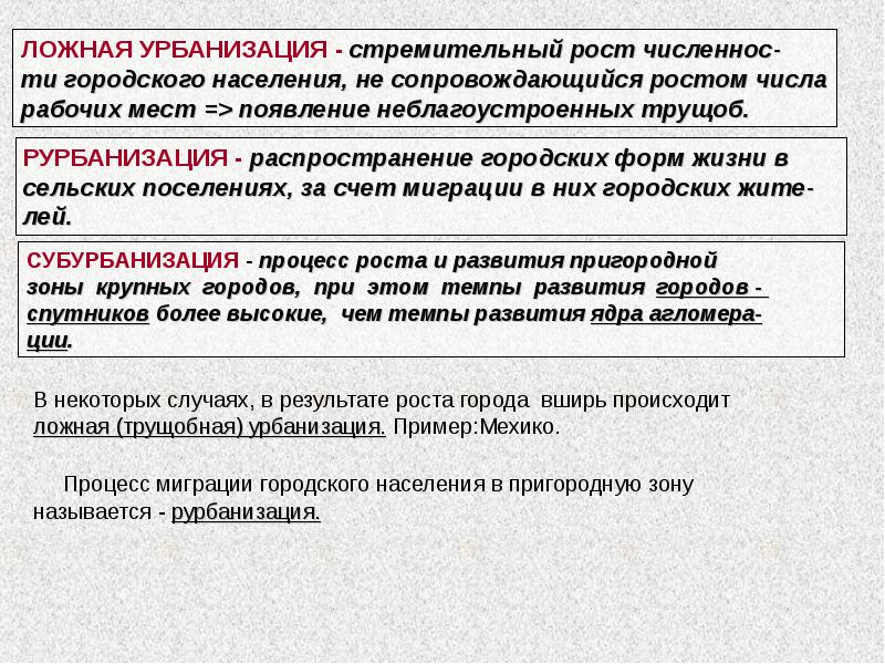 Ложная урбанизация. Ложная урбанизация примеры. Ложная урбанизация это в географии. Ложная урбанизация это кратко.