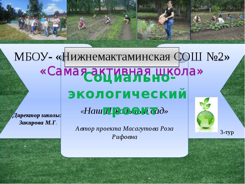 Экологические проекты школа