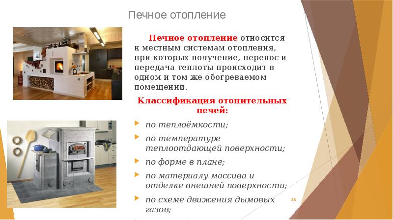 Печное отопление
 	Печное отопление относится к местным системам отопления, при которых Печное отопление
 	Печное отопление относится к местным системам отопления, при которых