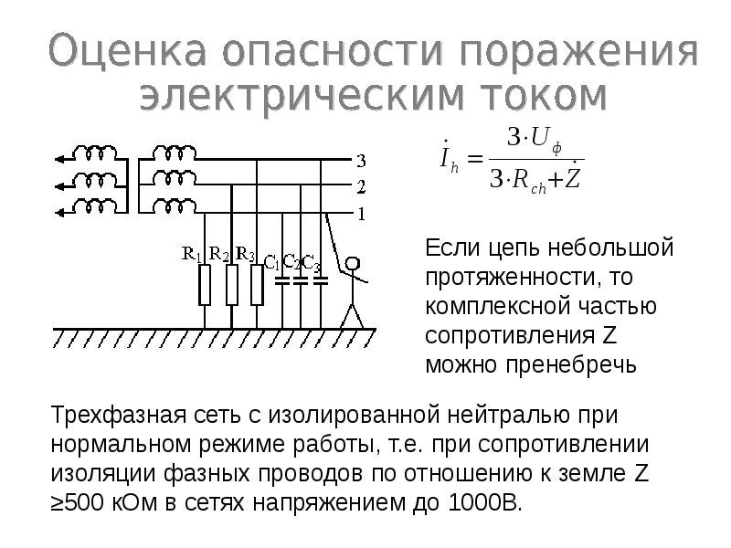 Режимы нейтрали трансформатора. Трѐхфазная сеть с изолированной нейтралью. Емкостные токи в сетях с изолированной нейтралью. Сеть с компенсированной нейтралью. Изолированная нейтраль трансформатора.