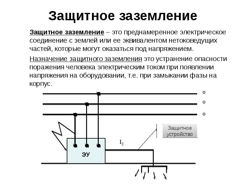 При каких условиях допускается работа по схеме провод под напряжением человек изоляция земля