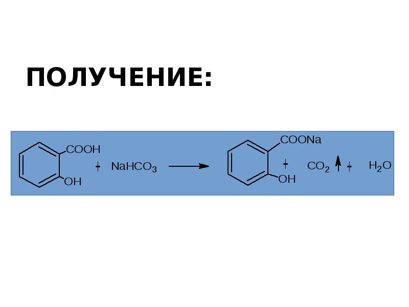 Ароматические кислоты и их соли презентация