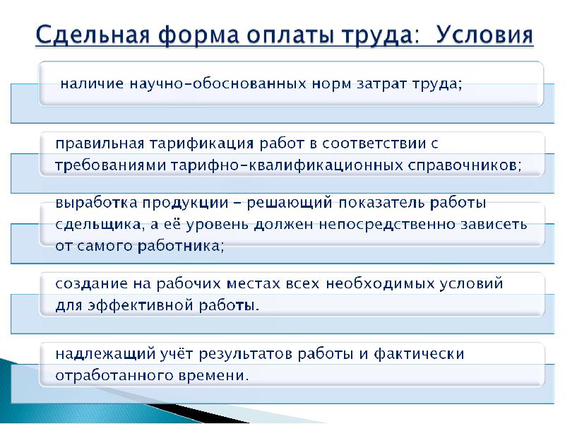 Сдельная оплата издержки. Системы сдельной формы оплаты труда. Условия сдельной формы оплаты труда. Понятие и системы сдельной оплаты труда.. Сдельная форма оплаты труда применяется когда:.