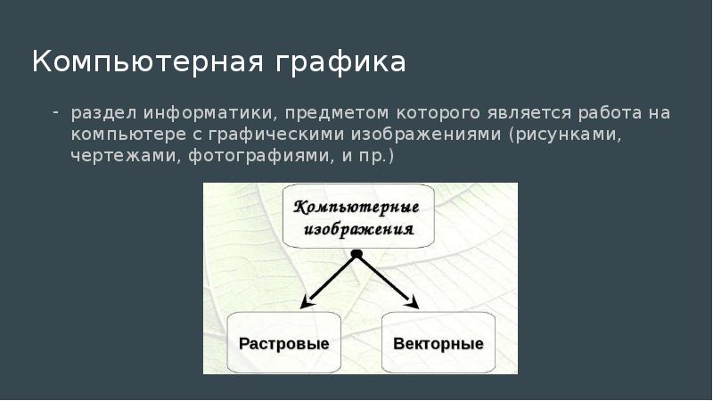 На обработку графических изображений главным образом ориентированы графические