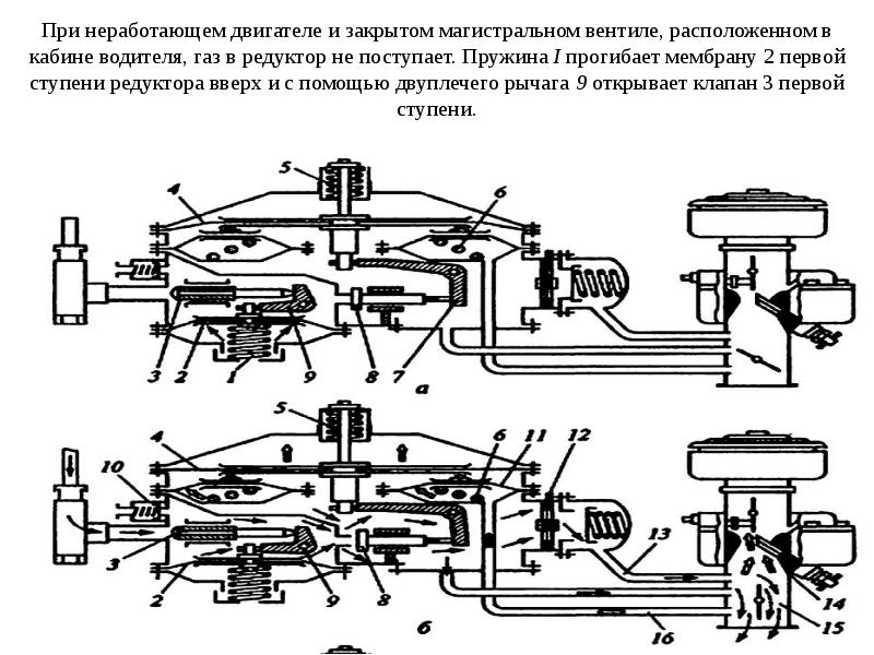 Газовый редуктор чертеж