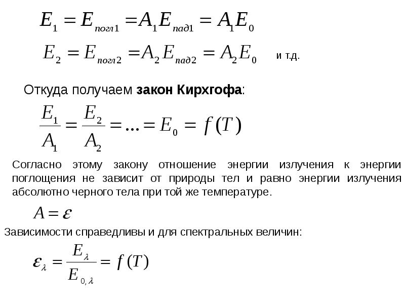 Теплообмен излучением презентация