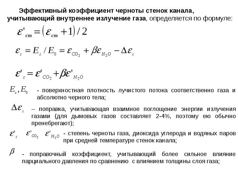 Теплообмен излучением презентация