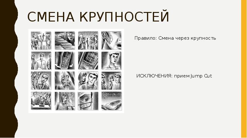 Какие бывают крупности планов