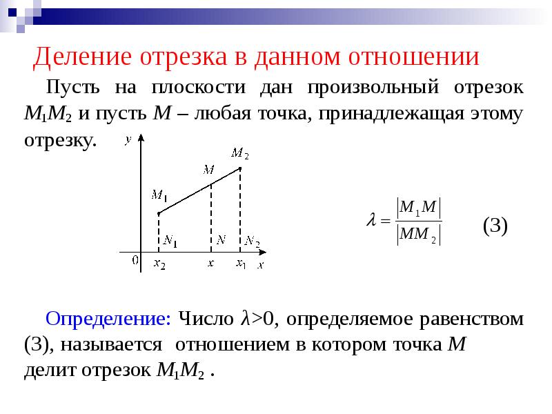 Произвольный отрезок