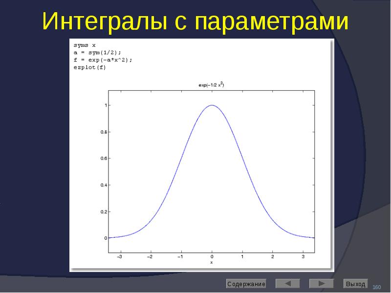 Интегралы с параметрами
