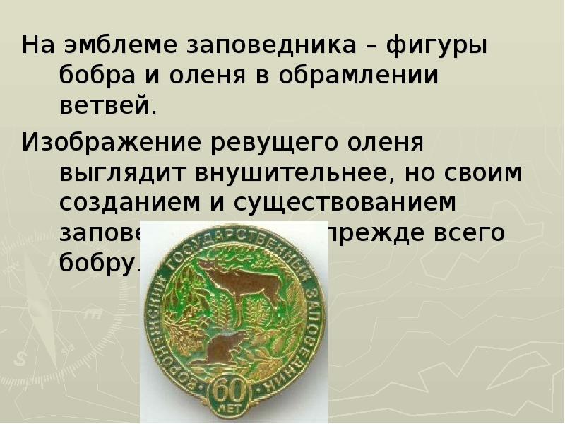 Воронежский заповедник проект