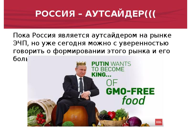 Экологически чистый продукт презентация