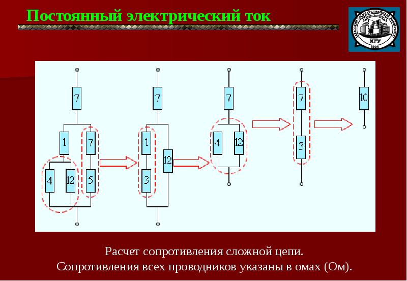 Постоянный электрический ток презентация