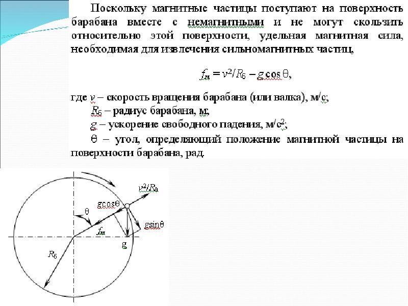 Магнитные частицы. Удельная магнитная сила.