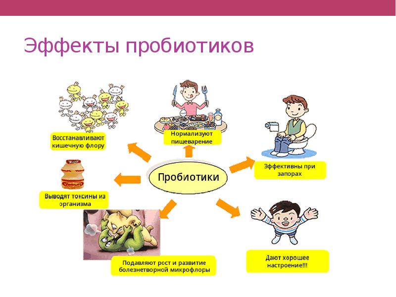 Роль пробиотиков в организме человека презентация