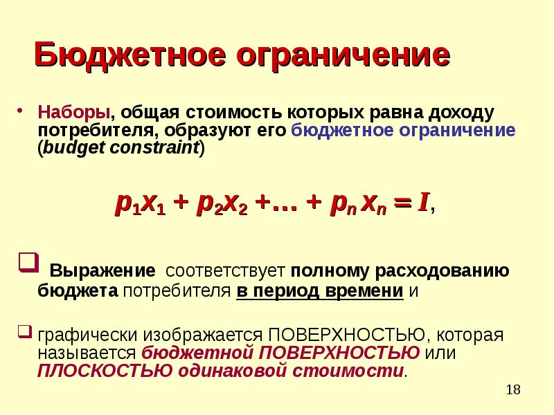 Бюджетное ограничение. Выражение бюджетного ограничения потребителя. Бюджетное ограничение производителя. Мягкие бюджетные ограничения. Теория потребительского бюджета.