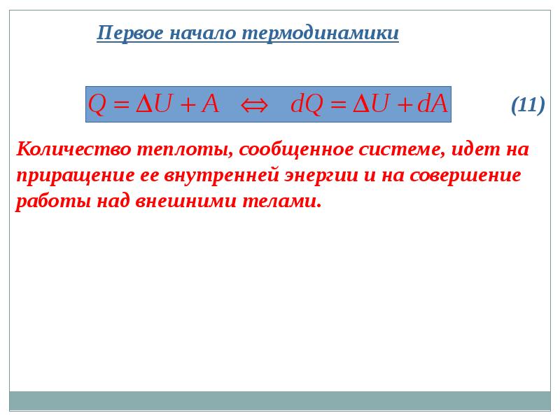 Объем в термодинамике