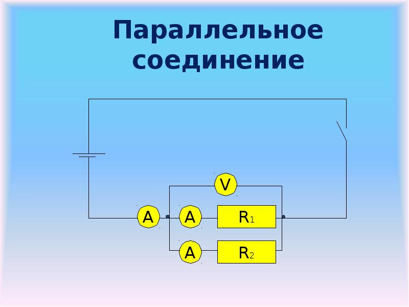 Параллельное соединение проводников презентация 10 класс