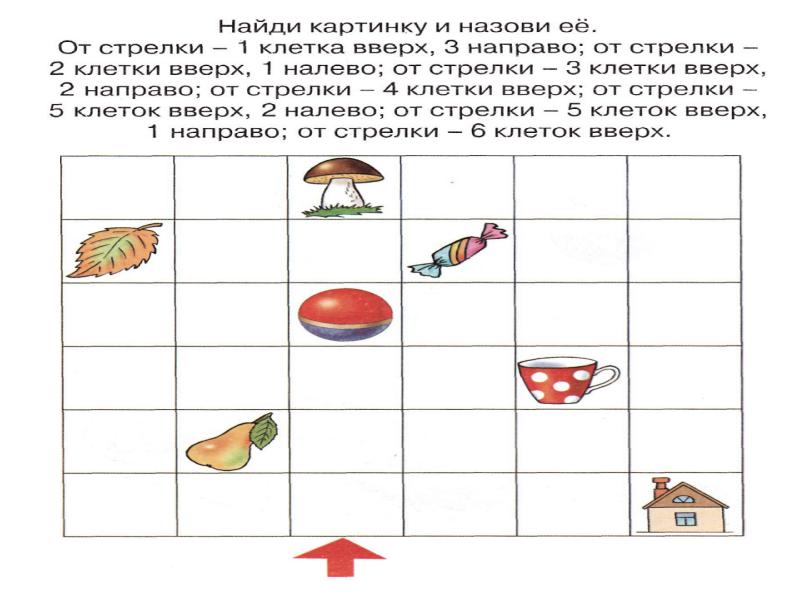 Ориентировка в схеме собственного тела помещениях на листе бумаги столе