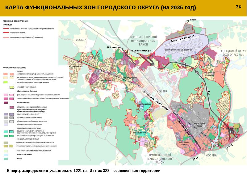 План развития красногорска до 2035 года схема