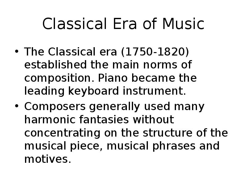 Classical music