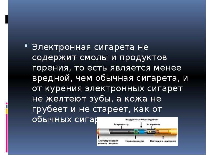 Электронном является. Электронные сигареты презентация. Доклад про электронные сигареты. Продукты горения сигареты содержат. Реферат на тему электронные сигареты.