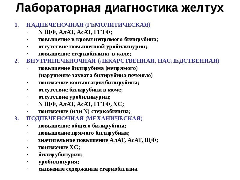 Печеночная желтуха. Методы исследования при гемолитической желтухи. Паренхиматозная желтуха лабораторная диагностика. Биохимические показатели крови при гемолитической желтухе. Лабораторная диагностика надпеченочной желтухи.