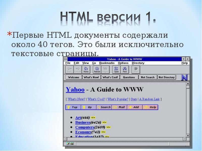 Презентация на html