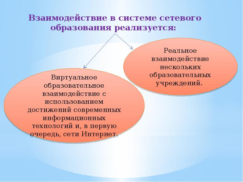 Разработка воспитательного проекта в рамках сетевого взаимодействия