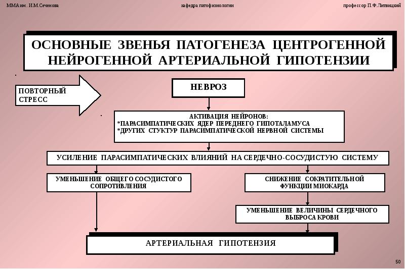 Патофизиология артериальной гипертензии презентация