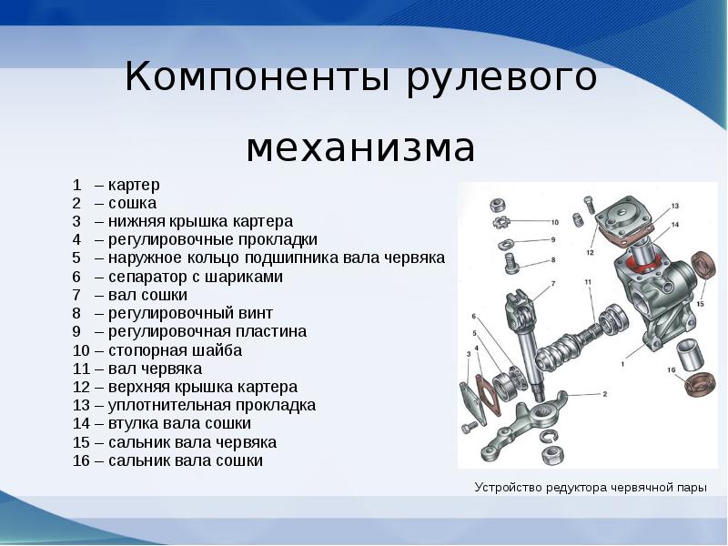 Червячный механизм схема - 96 фото