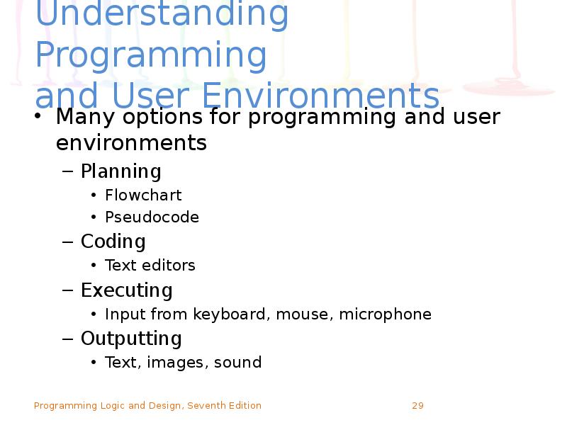 Understanding programme