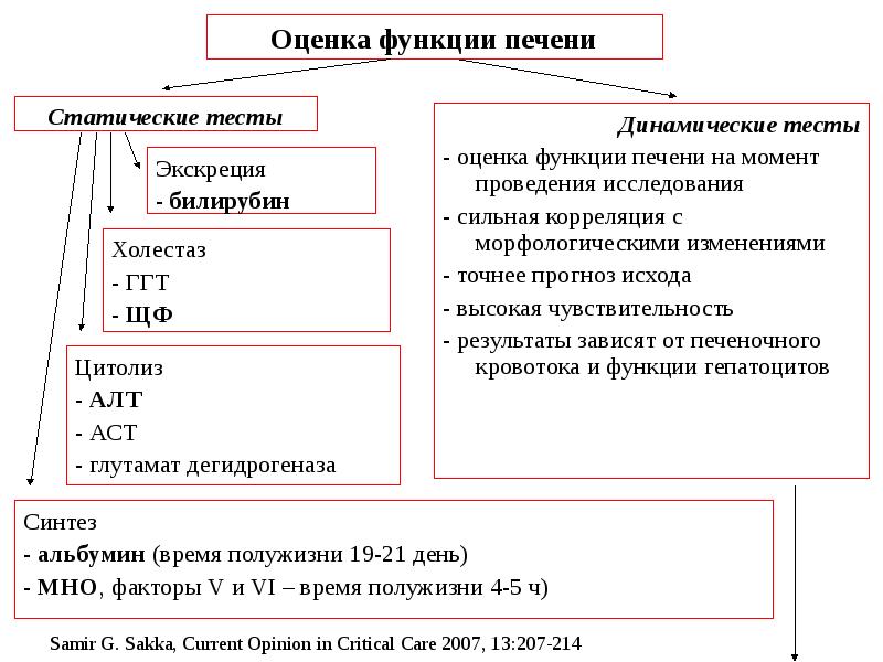 Синдром острой токсической печеночной недостаточности презентация