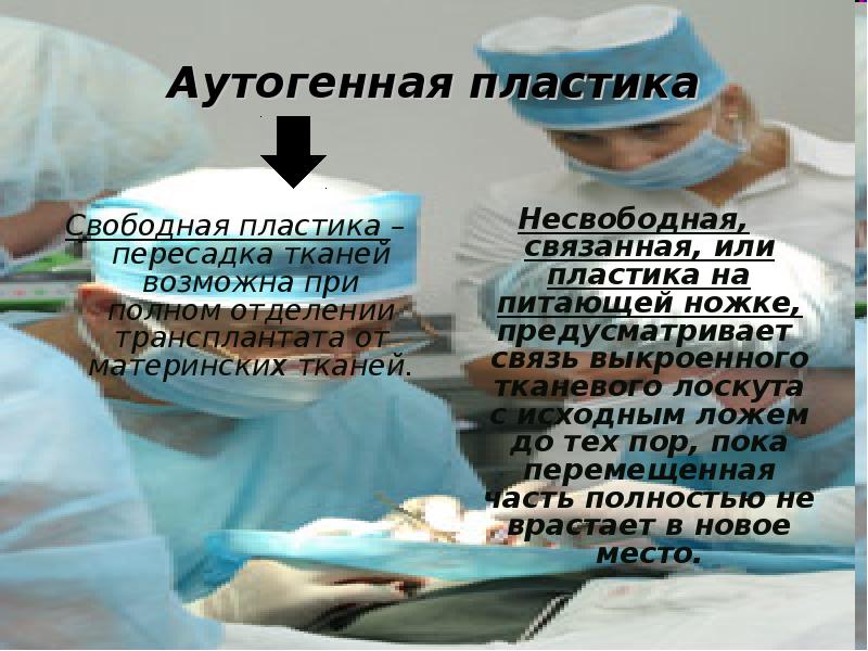 Пластическая хирургия презентация