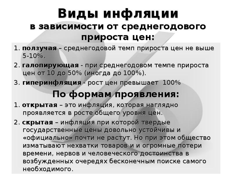 Виды инфляции в зависимости от причин. Виды инфляции. Виды инфляции в зависимости от. Виды инфляции в зависимости от темпов роста цен. Виды инфляции в зависимости от темпа инфляции.