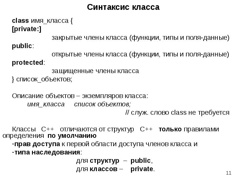 Синтаксис 11 класс презентация