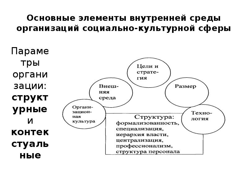 Субъекты социально культурной сферы