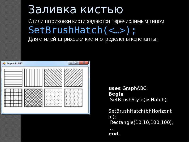 Секретные методы мастерства: исчерпывающая заливка паскаль