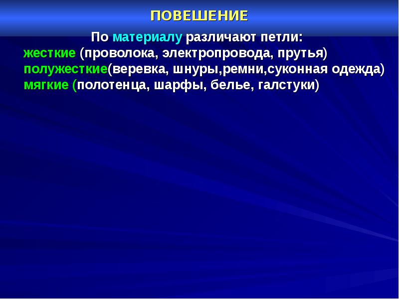 Судебная медицина асфиксия презентация