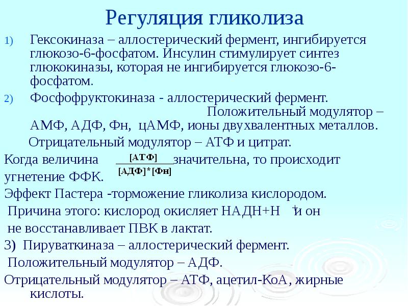 Синтез инсулина стимулируют