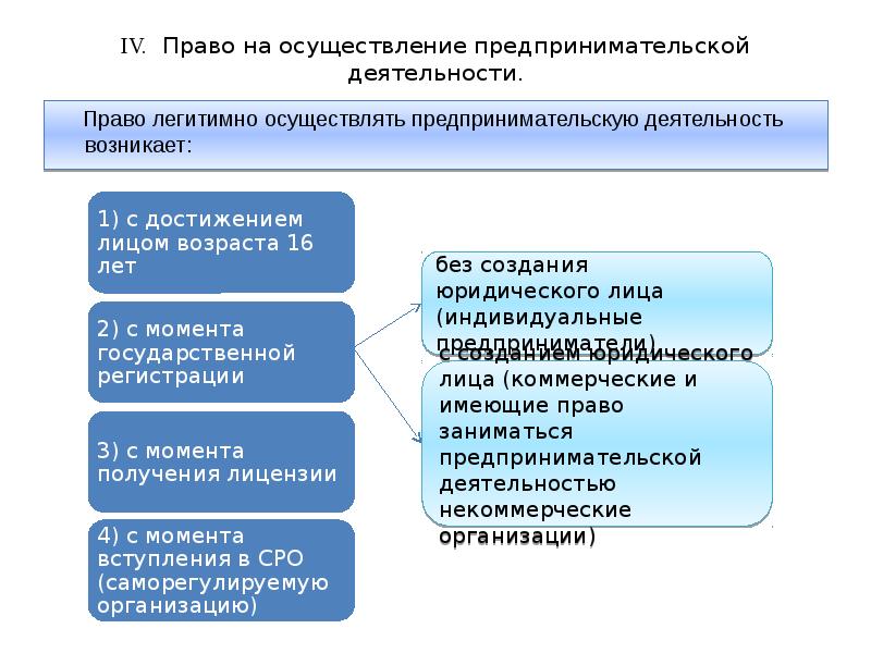 Предпринимательское право в схемах