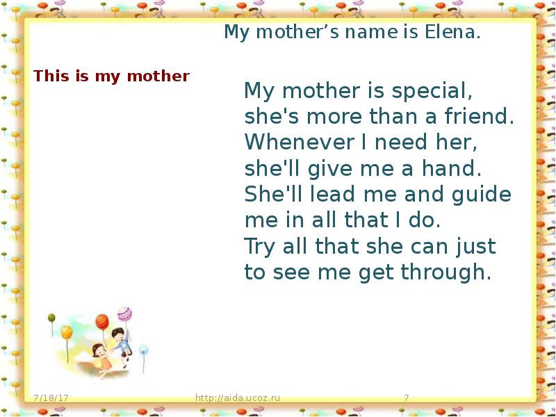My family текст. Топик на английском языке моя семья. My name is text. I've got a family. Притяжательные местоимения упражнения английский worksheets.