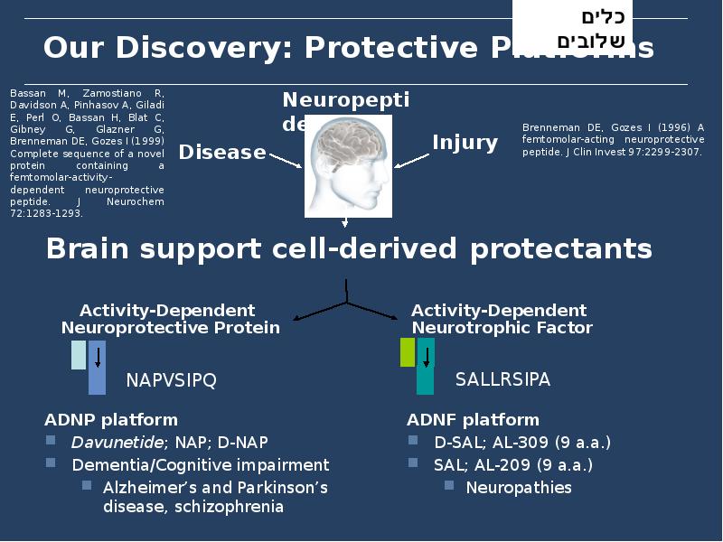 Our Discovery: Protective Platforms Our Discovery: Protective Platforms