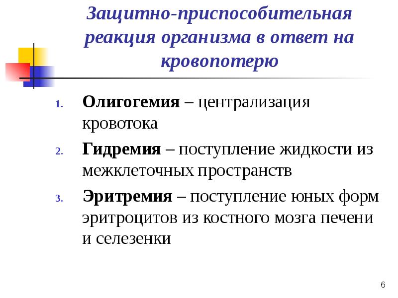 Презентация по кровотечению и гемостазу