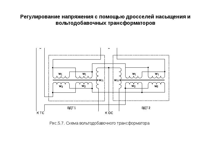 Регулирование напряжения