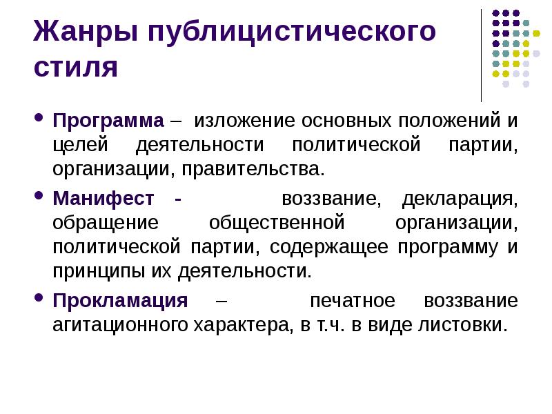 Публицистический стиль презентация 11 класс презентация