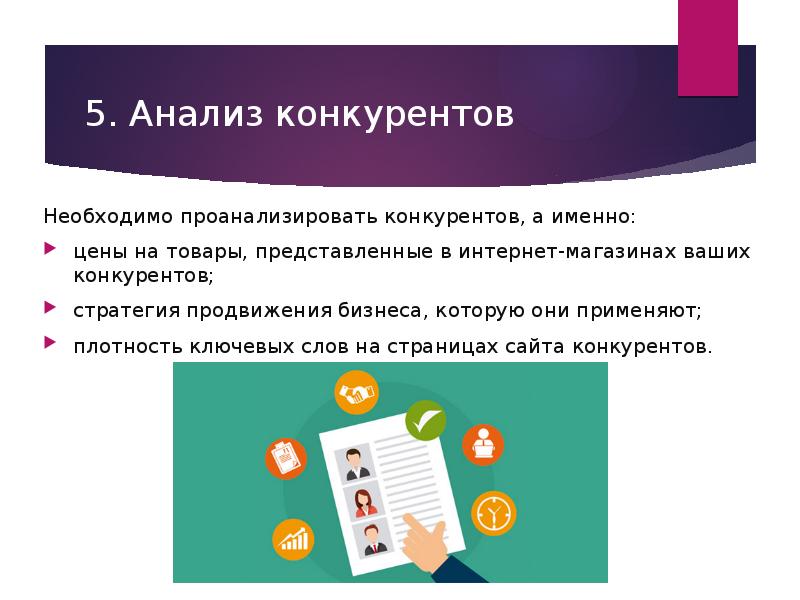 Презентация анализа конкурентов