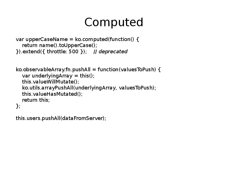 Computed