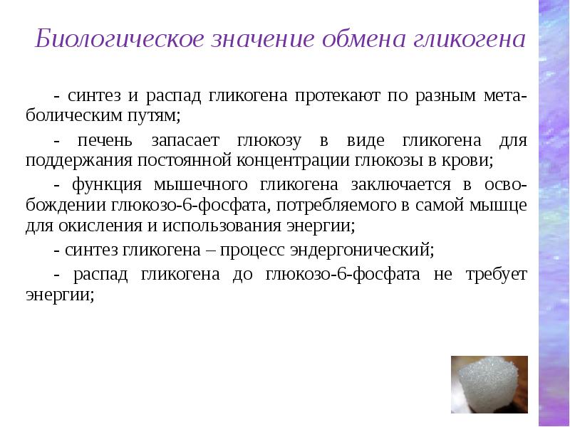 Биологическое значение обмена гликогена
- синтез и распад гликогена протекают по Биологическое значение обмена гликогена
- синтез и распад гликогена протекают по